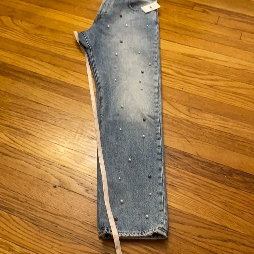 ‎PRPS El Camino Tapered Boyfriend Jeans with Pearl